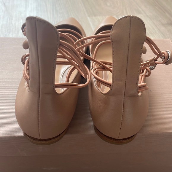 Gianvito Rossi Marquis flat strappy pointed toe - Picture 3 of 5